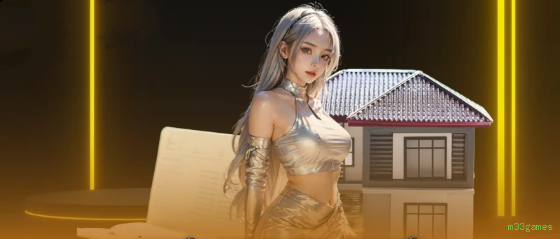 Big win animation on m33games slot Jogo